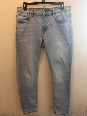 Zara Light Blue Slim Straight Men’s Jeans
